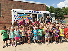Excursions and Special Events - Every Monday is ice cream truck day in the summer
